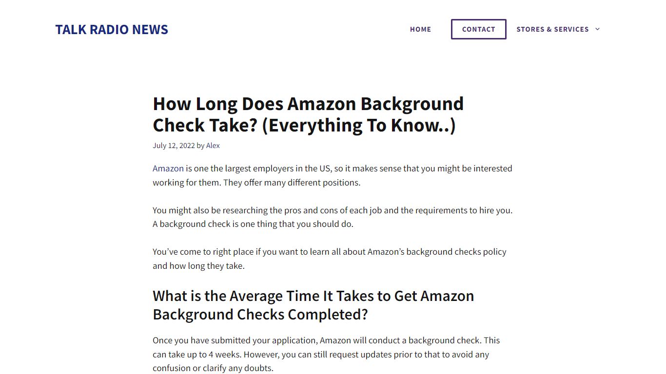 How Long Does Amazon Background Check Take? (Everything To Know..)